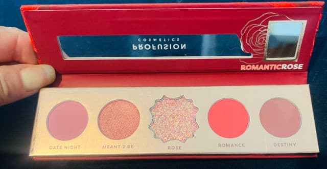 Profusion Cosmetics Delightful Dahlia 5 Shade Eyeshadow Palette review photo by TerriC