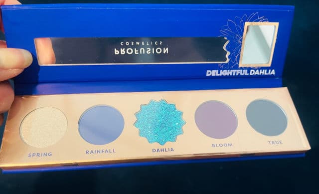 Profusion Cosmetics Delightful Dahlia 5 Shade Eyeshadow Palette review photo by TerriC