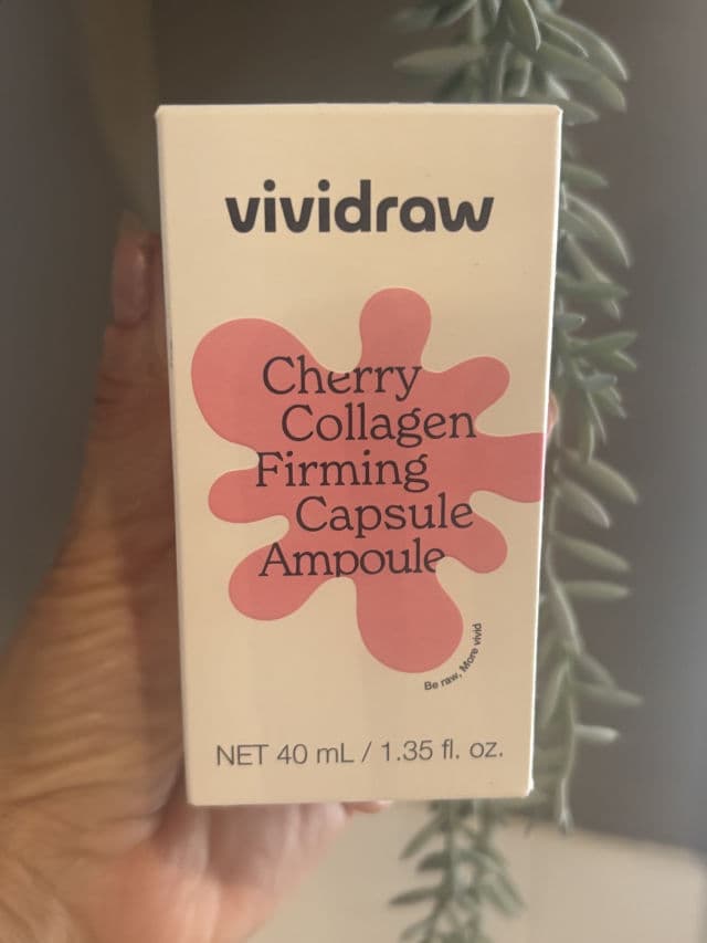 vividraw Cherry Collagen Firming Capsule Ampoule review photo by TerriC