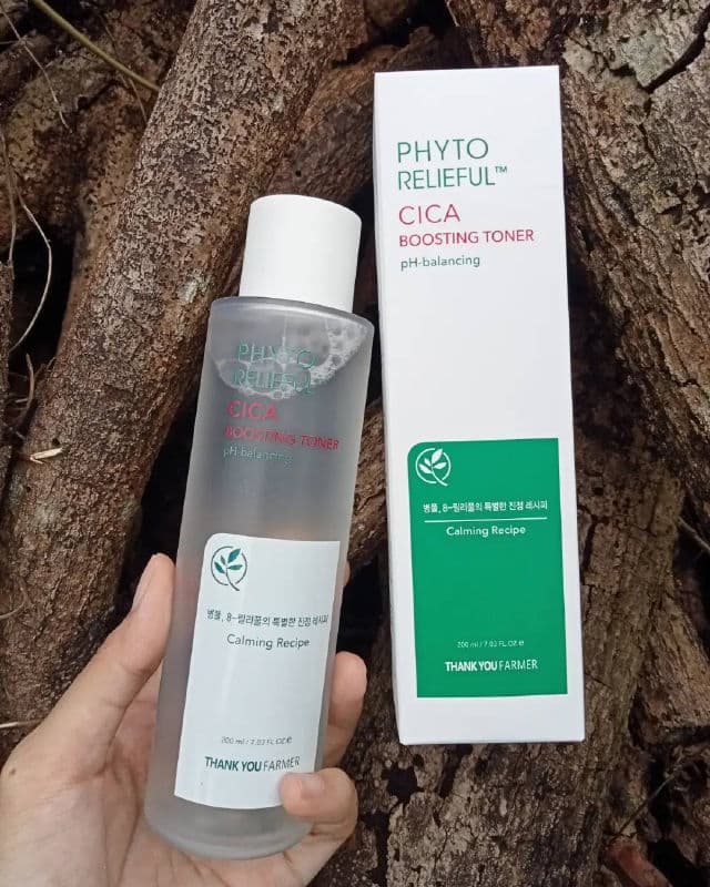 THANK YOU FARMER Phyto Relieful™ Cica Boosting Toner review photo by lalileilalilali