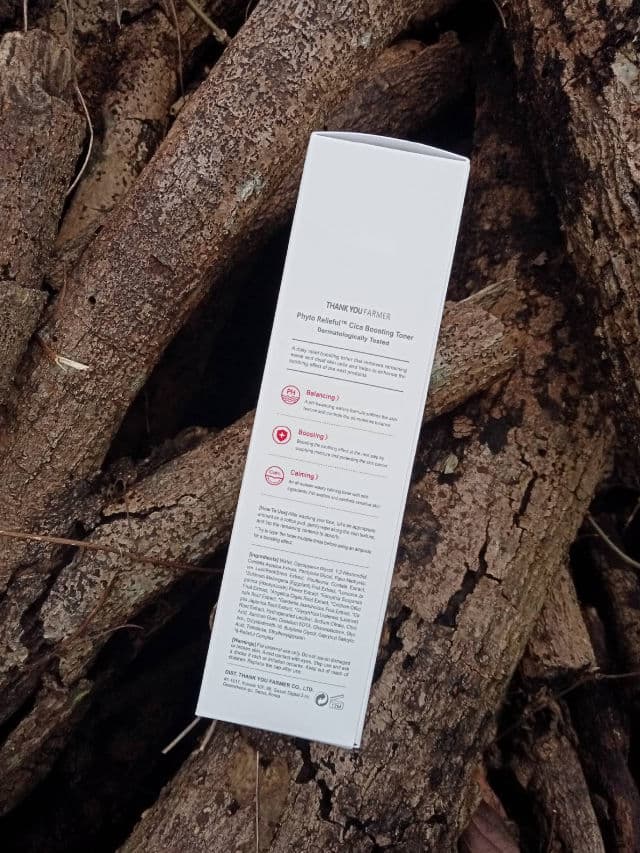 THANK YOU FARMER Phyto Relieful™ Cica Boosting Toner review photo by lalileilalilali