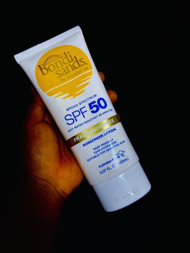 Bondi Sands SPF 50+ Body Sunscreen Lotion review photo by lifestylewithhauwau