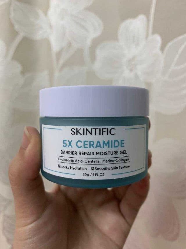 Skintific 5x Ceramide Barrier Repair Moisture Gel  review photo by afieya