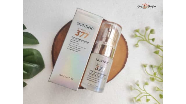 Skintific SymWhite377 Dark Spot Eraser Serum review photo by afieya