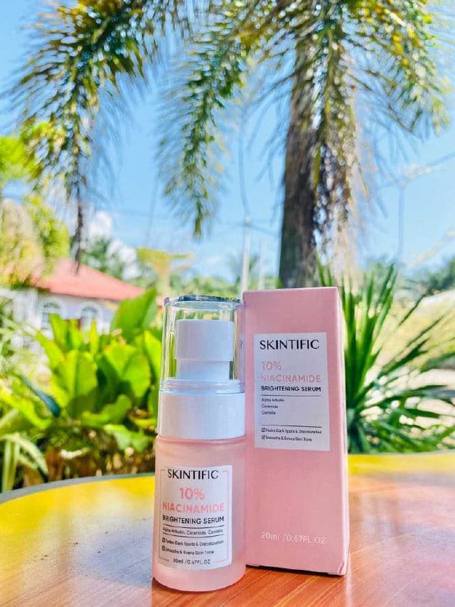Skintific 10% Niacinamide Brightening Serum review photo by afieya