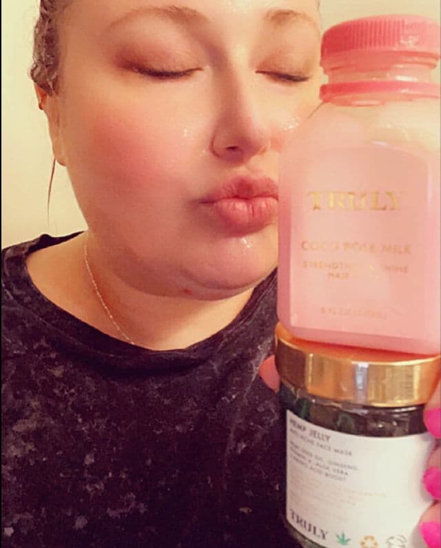 Truly Hemp Jelly Anti-Blemish Face Mask review photo by kerynk