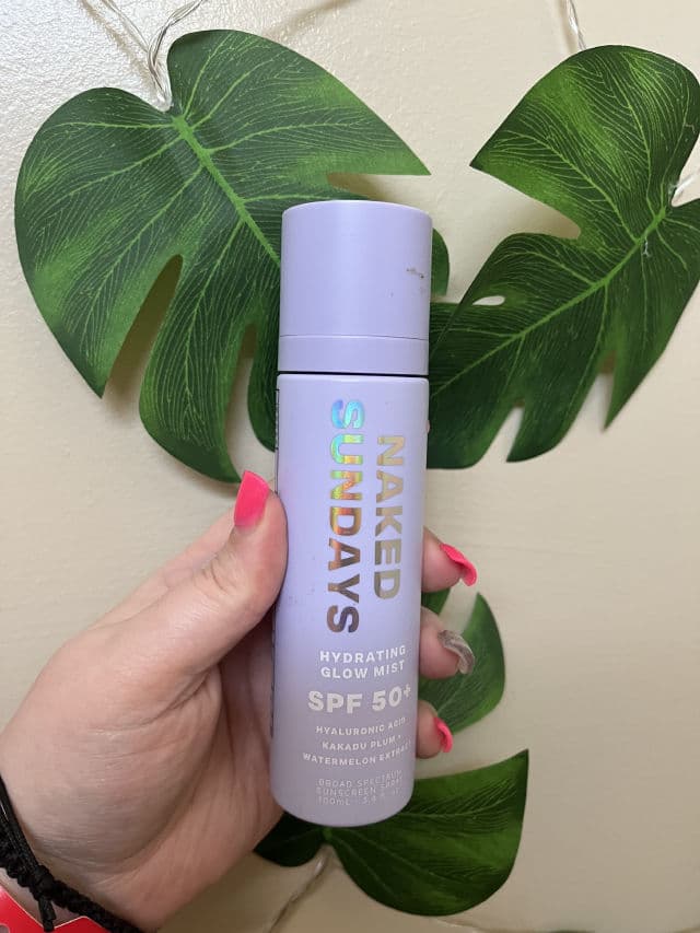Naked Sundays SPF50+ Hydrating Glow Mist review photo by kerynk