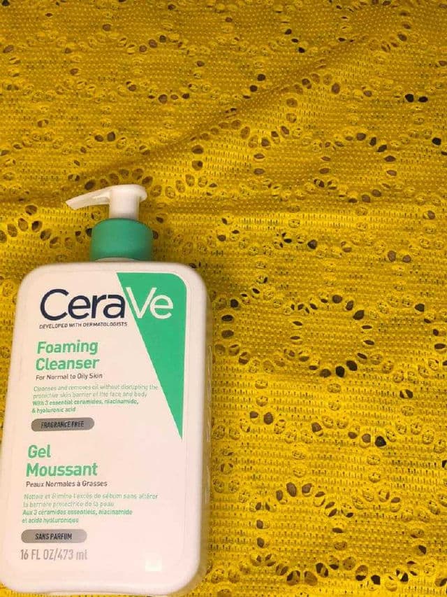 CeraVe Foaming Facial Cleanser for Normal to Oily Skin review photo by AdekesDiary