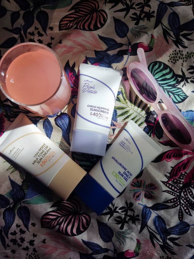 ISNTREE Onion Newpair Suncreen SPF40 PA+++ review photo by simplyhenna