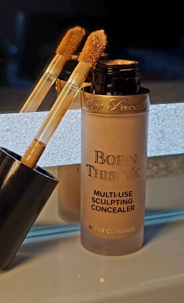 Too Faced Born This Way Super Coverage Multi-Use Concealer review photo by Minnie40
