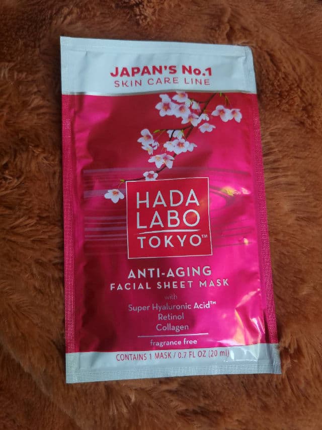 Hada Labo Anti-Aging Facial Sheet Mask (Fragrance Free) review photo by Minnie40