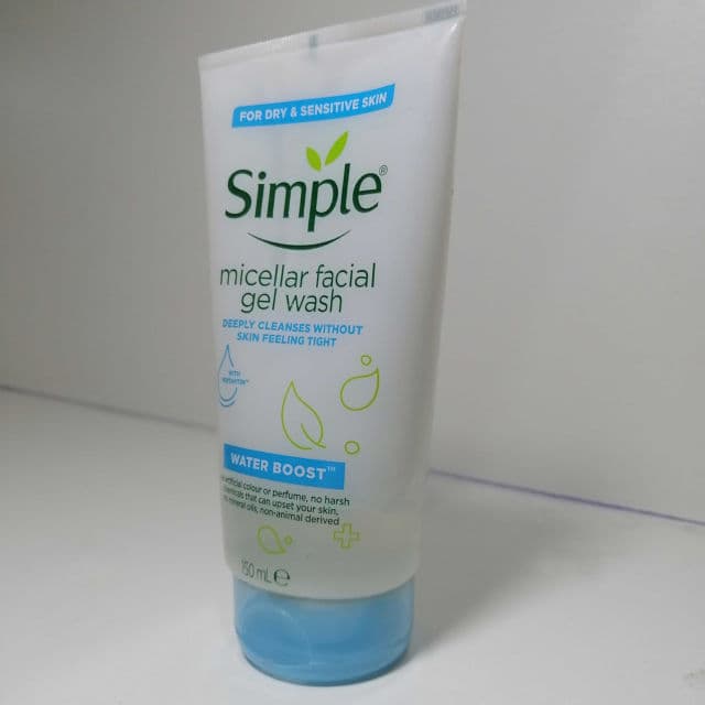 Simple Water Boost Micellar Facial Gel Wash review photo by FariaMalik
