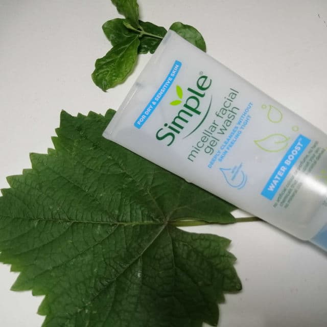 Simple Water Boost Micellar Facial Gel Wash review photo by FariaMalik