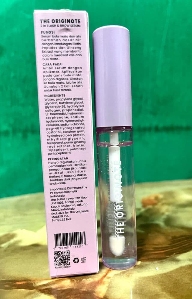 The Originote 2in1 Lash & Brow Serum review photo by aleeyalee