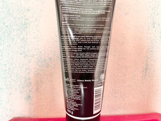 Safi Shayla Refreshing Scalp Mask Dandruff & Itch Control  review photo by aleeyalee