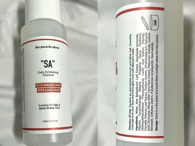 The Pastels Shop SA Cleanser	 review photo by fairytaleeya