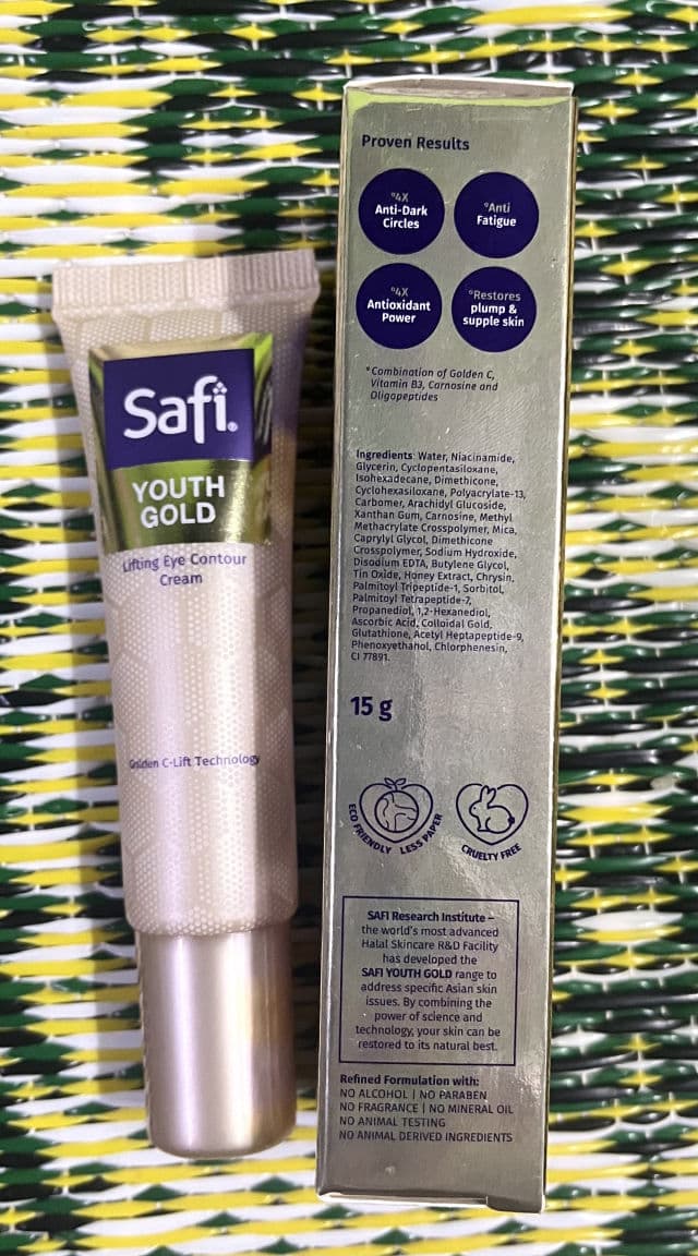 Safi Youth Gold Lifting Eye Contour Cream review photo by aleeyalee