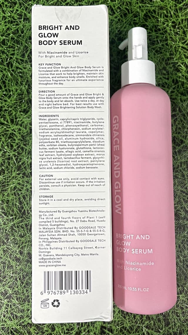 Grace and Glow Black Opium Ultra Bright & Glow Solution Body Serum review photo by fairytaleeya