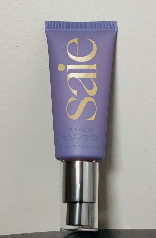 Saie Sunvisor SPF 35 review photo by BeautyLoves