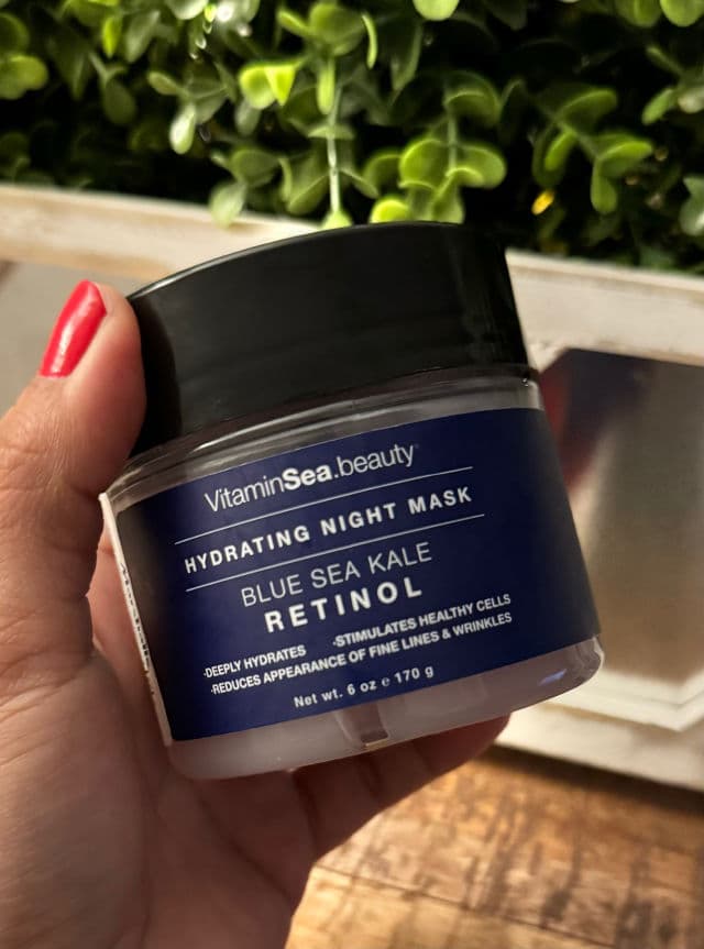 VitaminSea.beauty Sea Lavender Chamomile Overnight Hydration Sleep Mask review photo by CynthReviews