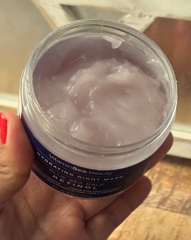 VitaminSea.beauty Sea Lavender Chamomile Overnight Hydration Sleep Mask review photo by CynthReviews