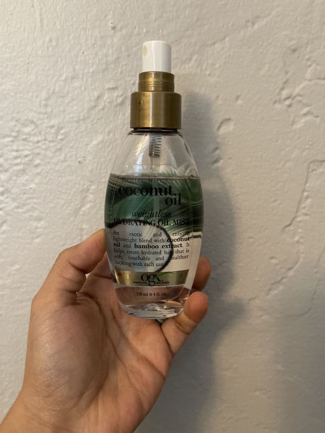 OGX Weightless Hydration Coconut Water Hydration Oil review photo by BeautyLoves