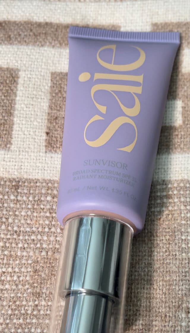 Saie Sunvisor SPF 35 review photo by BeautyLoves