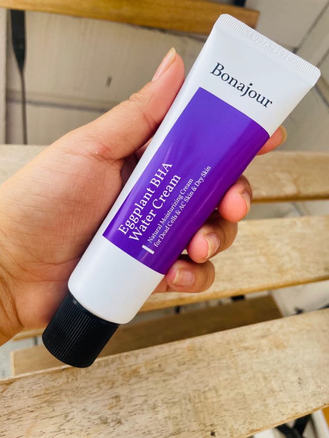 Bonajour Eggplant BHA Water Cream review photo by Beespacenaa