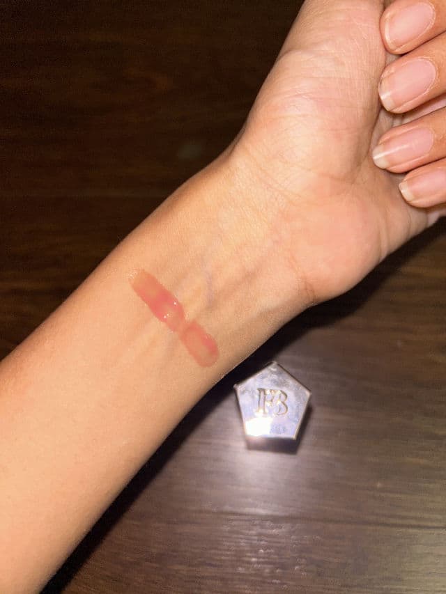 Fenty Beauty Gloss Bomb Heat Universal Lip Luminizer + Plumper - Fenty Glow review photo by caring18