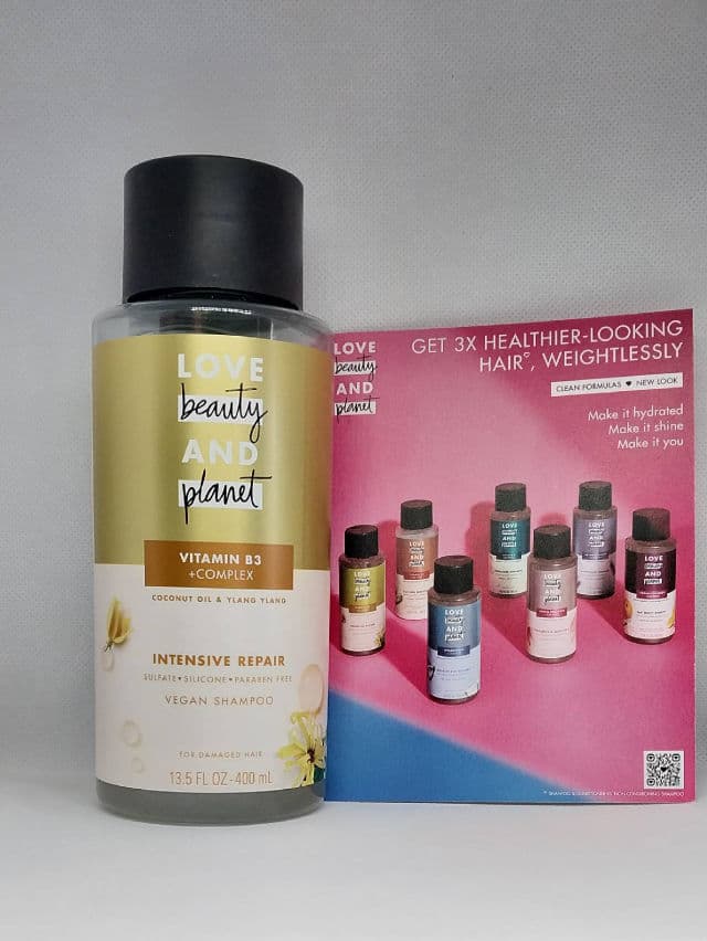 Love Beauty and Planet Vitamin B3 + Complex Intensive Repair Shampoo with Coconut Oil & Ylang Ylang review photo by FluffyBunnyWarrior