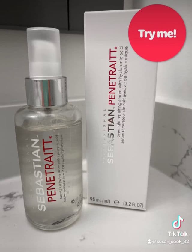 Sebastian Professional Penetraitt Overnight Repair Serum with Hyaluronic Acid review photo by Susan101