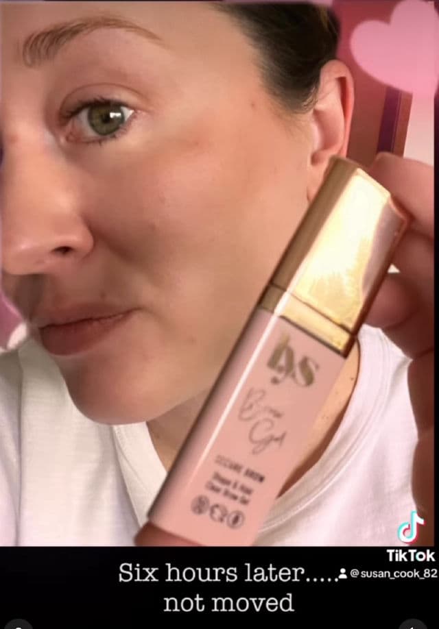 LYS Beauty Secure Brow Clear Brow Gel review photo by Susan101