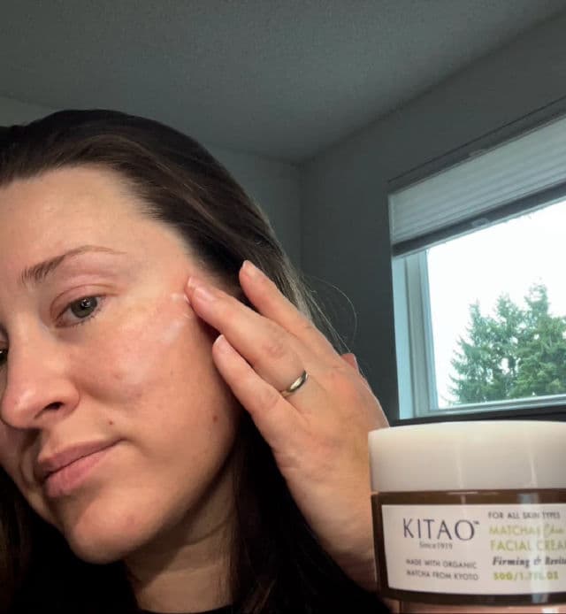 Kitao Matcha and Chia Facial Cream review photo by Susan101
