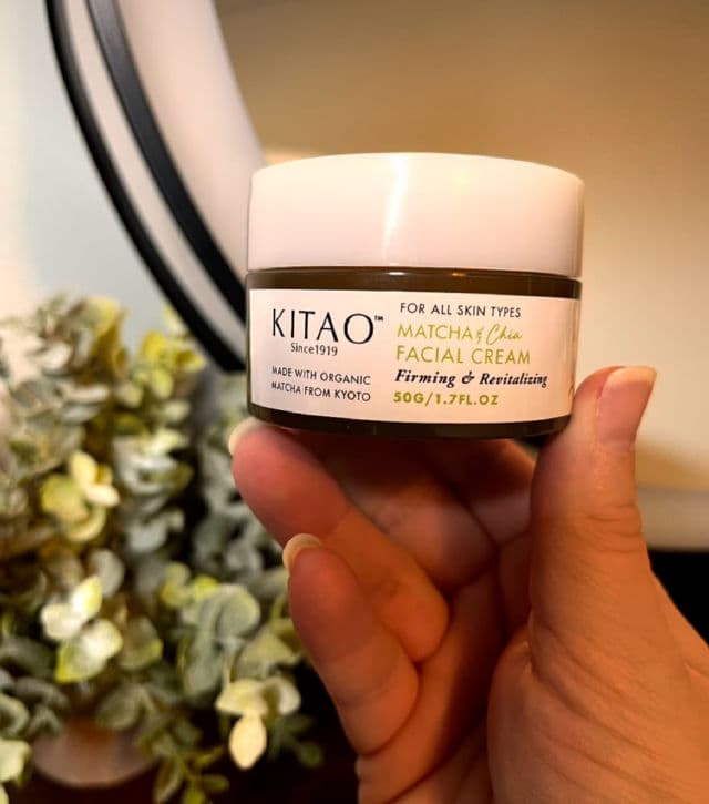 Kitao Matcha and Chia Facial Cream review photo by Susan101