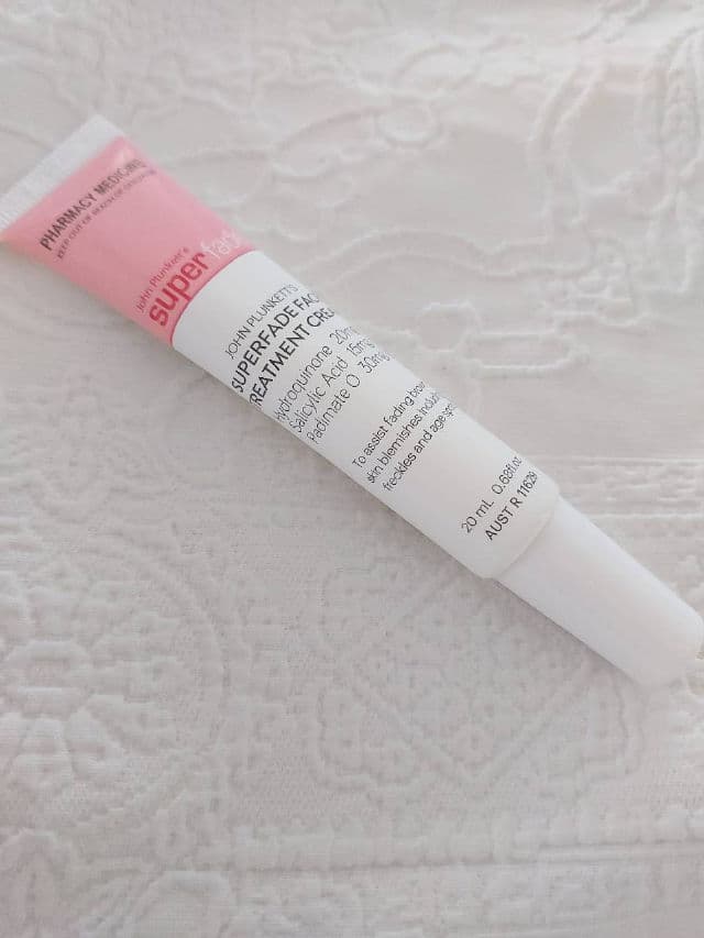 Plunkett Pharmaceuticals SuperFade Face Treatment Cream review photo by ceerenee