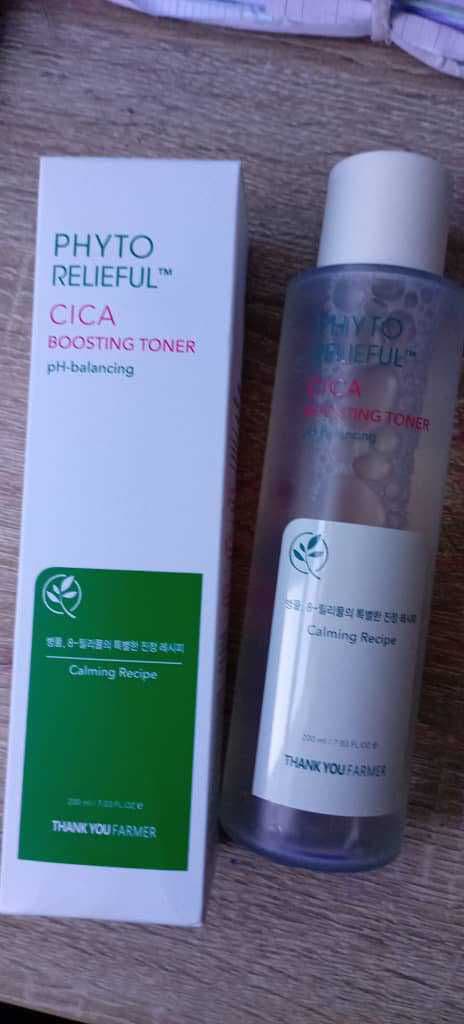 THANK YOU FARMER Phyto Relieful™ Cica Boosting Toner review photo by AidaJune