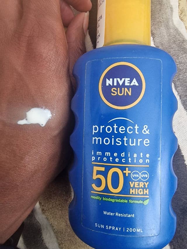 Nivea Protect & Moisture Sun Lotion SPF 50+ review photo by IceE81