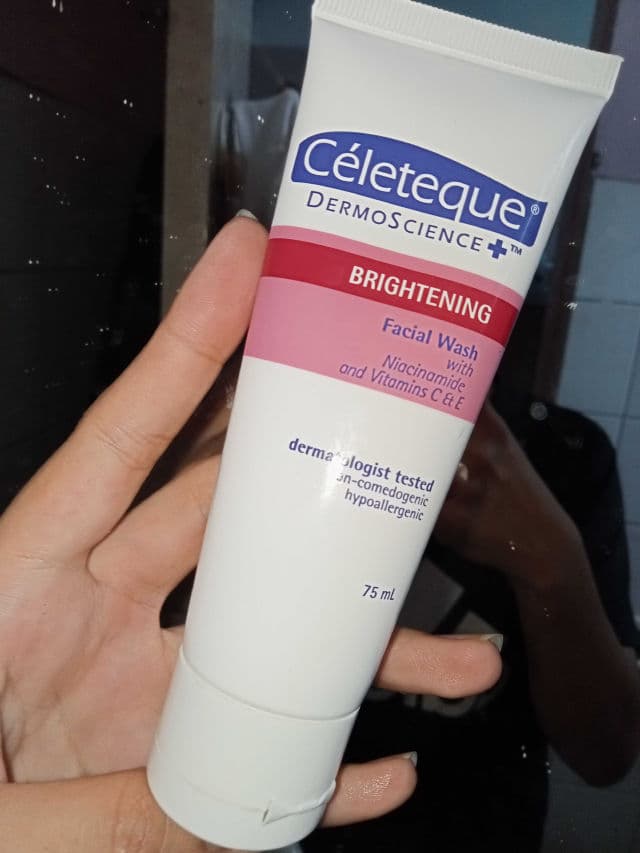 Celeteque Brightening Facial Wash review photo by natty15