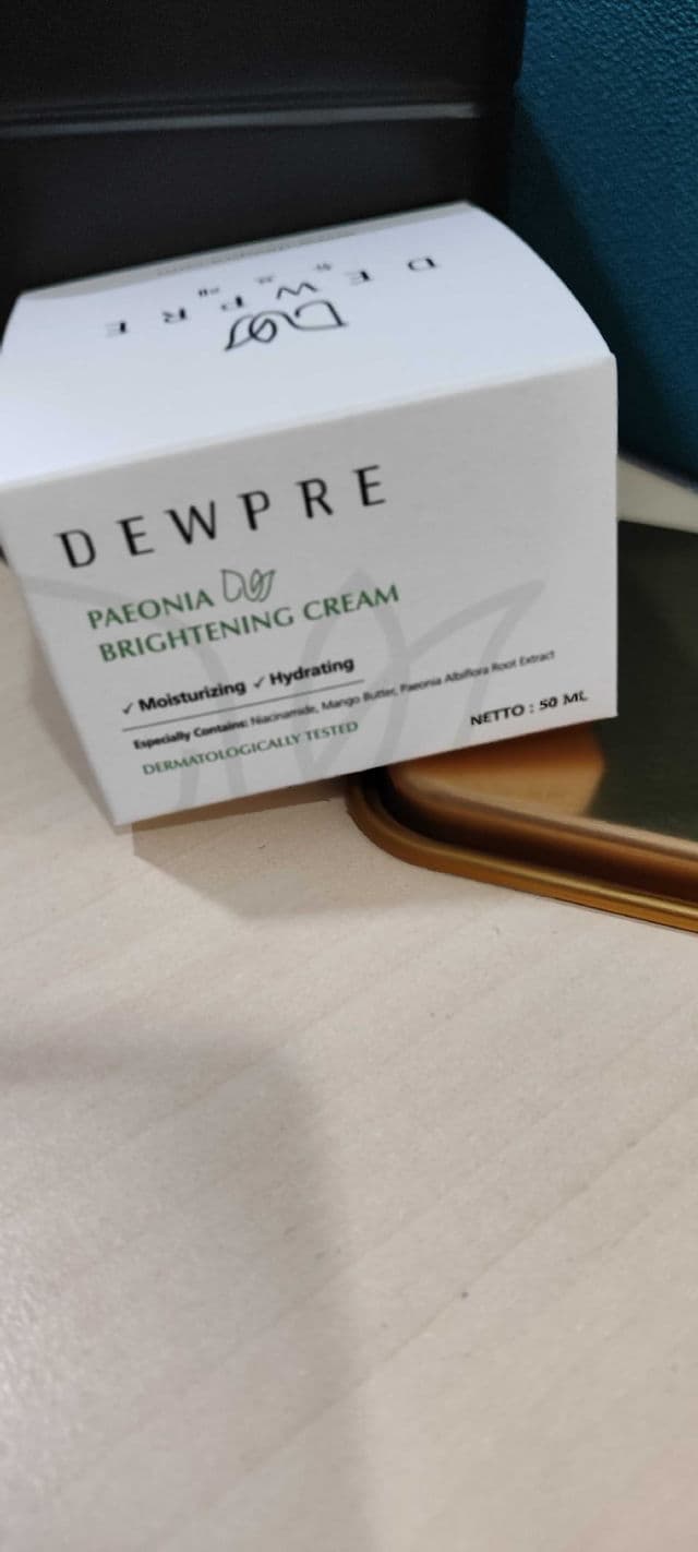 Dewpre Paeonia Brightening Cream review photo by TessaTobing