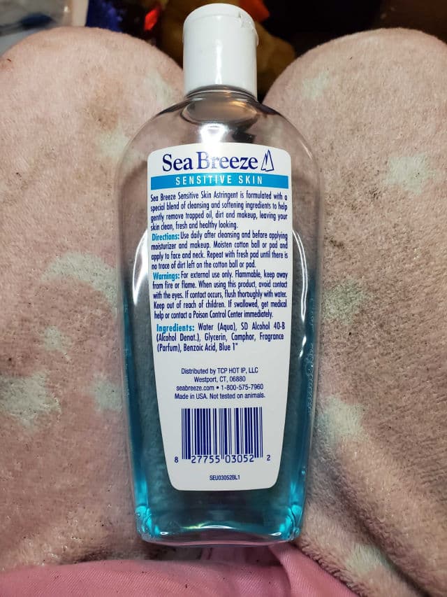 Sea Breeze Sensitive Skin Astringent review photo by iamteresah