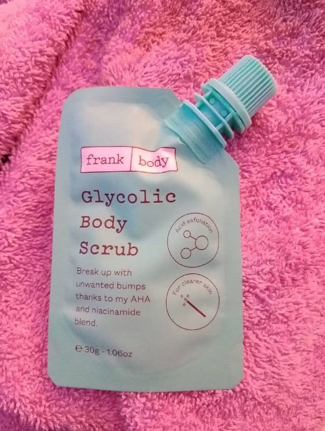 Frank Body Glycolic Body Scrub review photo by iamteresah