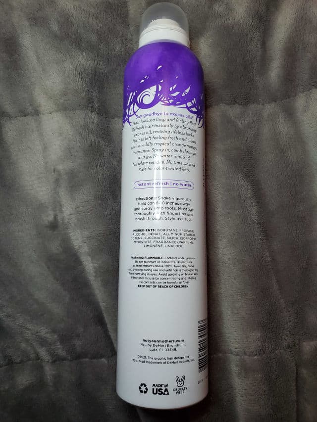 Not Your Mother's Clean Freak Dry Shampoo  review photo by iamteresah