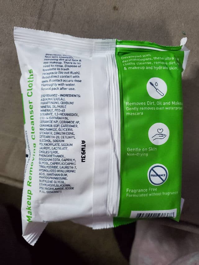 CeraVe Makeup Removing Cleanser Cloths review photo by iamteresah