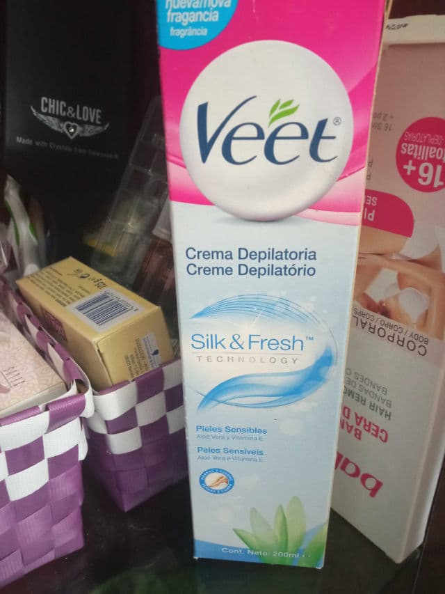 Veet Silky Fresh Hair Removal Cream for Sensitive Skin review photo by Fany76