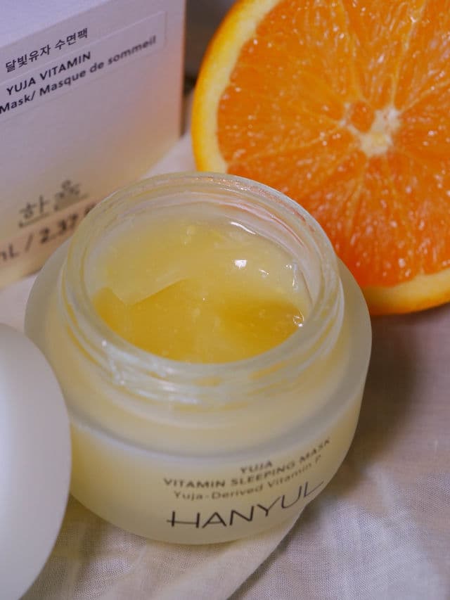 Hanyul Yuja Vitamin Sleeping Mask review photo by iamnorma