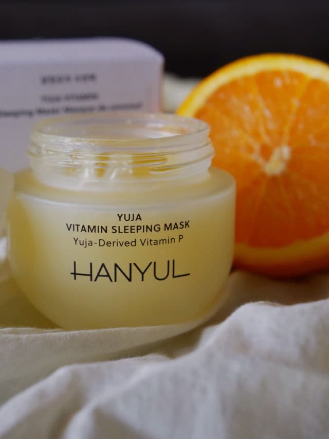 Hanyul Yuja Vitamin Sleeping Mask review photo by iamnorma