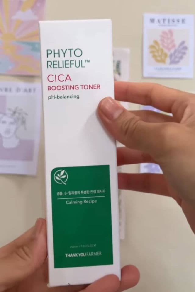 THANK YOU FARMER Phyto Relieful™ Cica Boosting Toner review photo by Agatri
