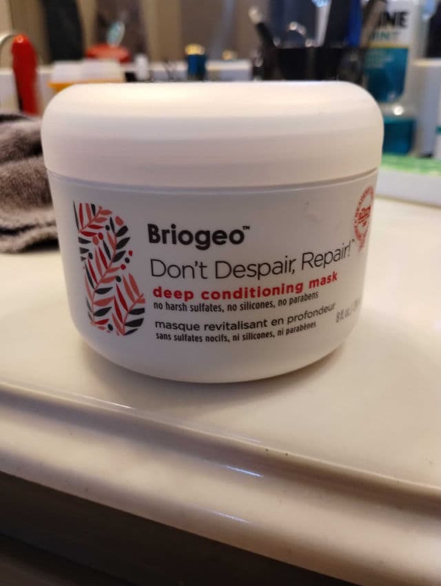 Briogeo Don't Despair, Repair! Deep Conditioning Hair Mask review photo by xyayrainbows