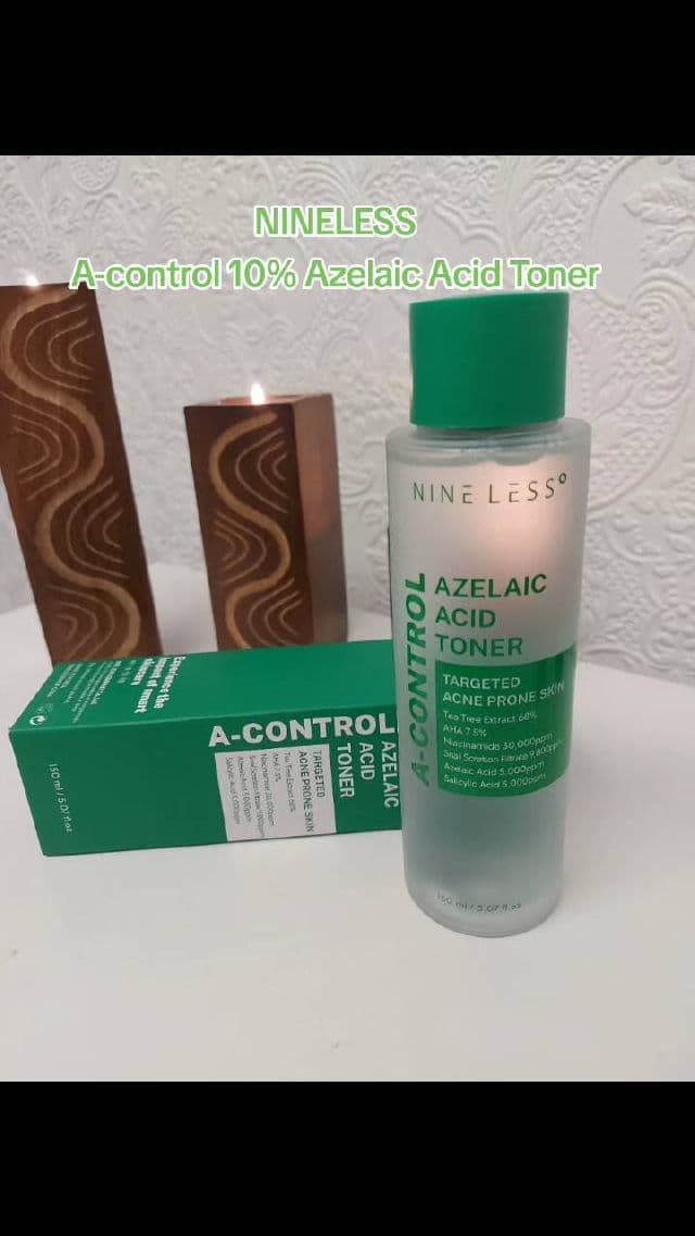 NINELESS A-Control Azelaic Acid Toner review photo by linazam