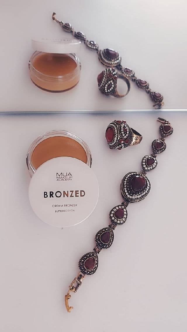 MUA Makeup Academy Bronzed Cream Bronzer - Butterscotch review photo by linazam